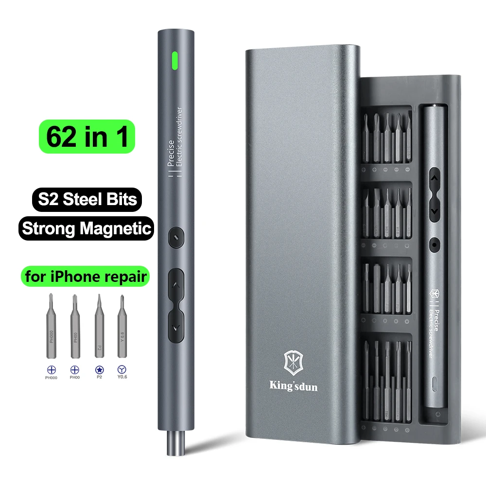 Electric Screwdriver Rechargeable Usb - Thuật Điện Cho Sửa Chữa Di