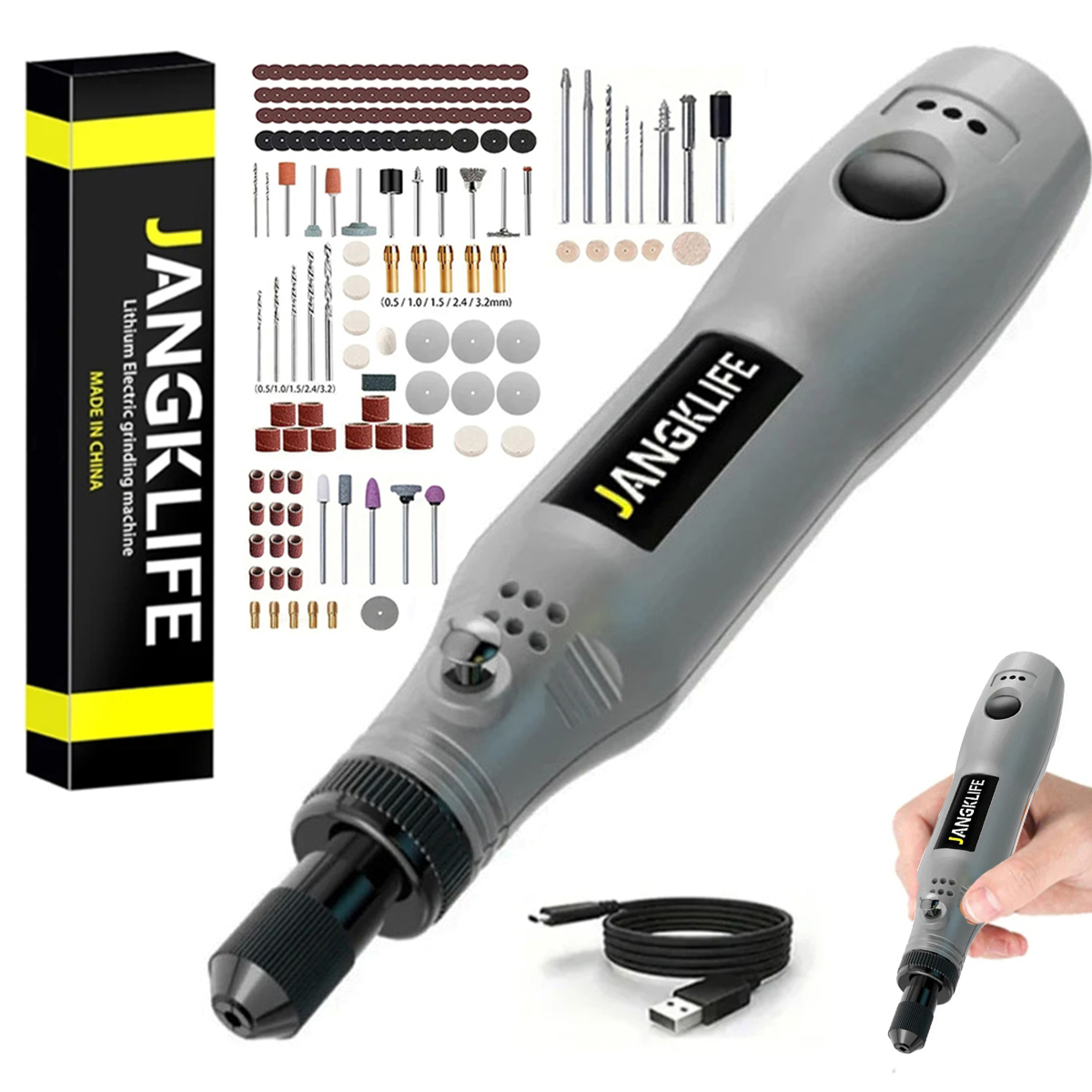 Cordless Rotary Tool Kit Accessories - Usb không dây ROTARY Tool Kit