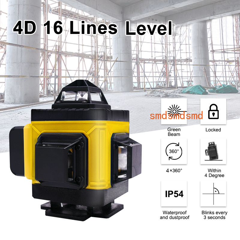 16 Lines 4D Laser Level Horizo - đánh giá và giá Laser Level 16 Lines 4D Green