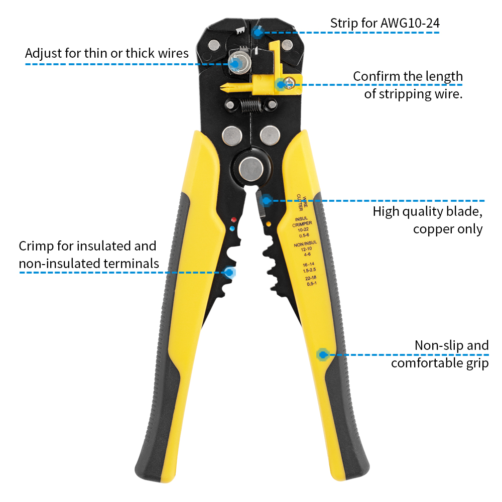 Wire Stripper Tools Multitool  - đánh giá và giá Automatic Wire Stripper Cutter