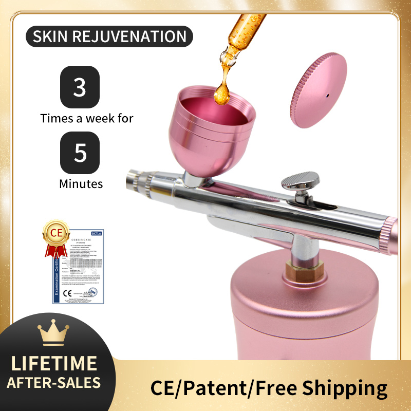 Mini Airbrush Nano Oxygen Pres - đánh giá và giá Airbrush Kit With Mini Compressor