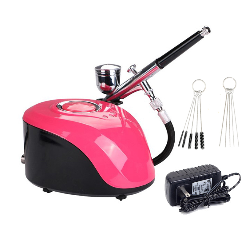 Professional Portable ABS Airb - đánh giá và giá Airbrush Kit With Mini Compressor