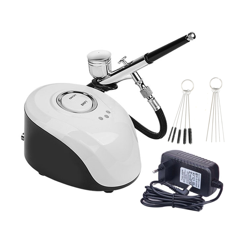 Professional Portable ABS Airb - đánh giá và giá Airbrush Kit With Mini Compressor