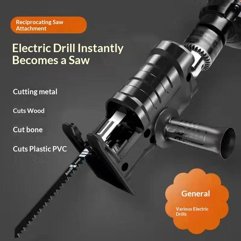 ♥Electric Drill to Reciprocati - đánh giá và giá Reciprocating Saw Attachment Drill