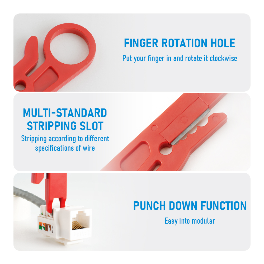 1-Pack / 3-Pack Wire Stripper  - đánh giá và giá Automatic Wire Stripper Cutter