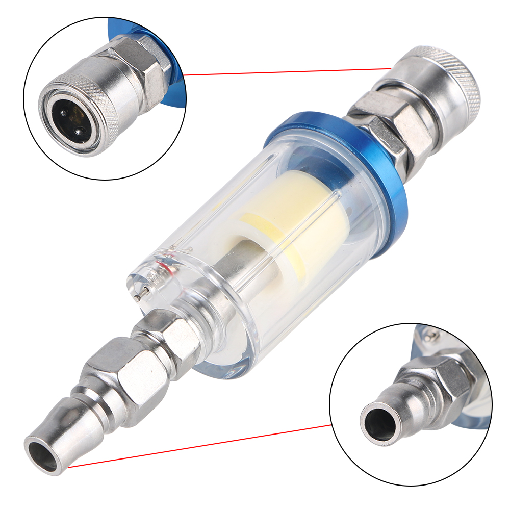Clear Water Trap Air Brush Kit - đánh giá và giá Airbrush Kit With Mini Compressor