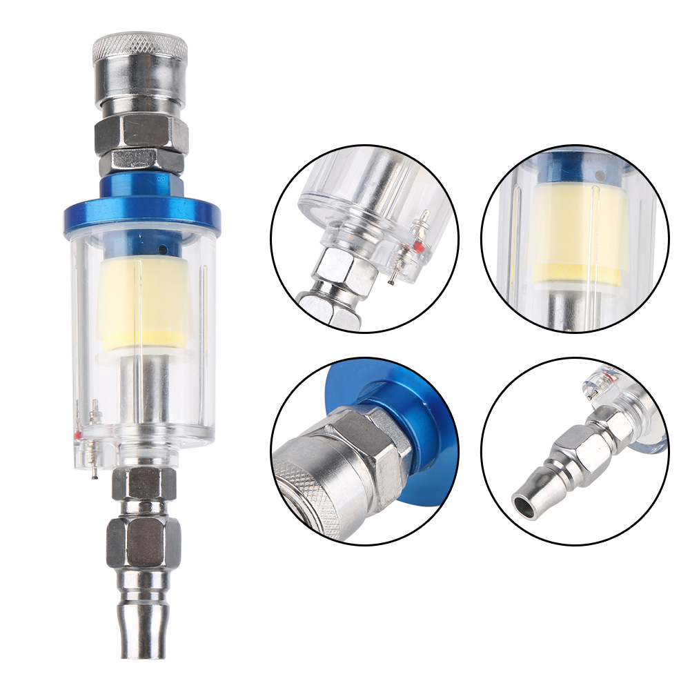 Clear Water Trap Air Brush Kit - đánh giá và giá Airbrush Kit With Mini Compressor