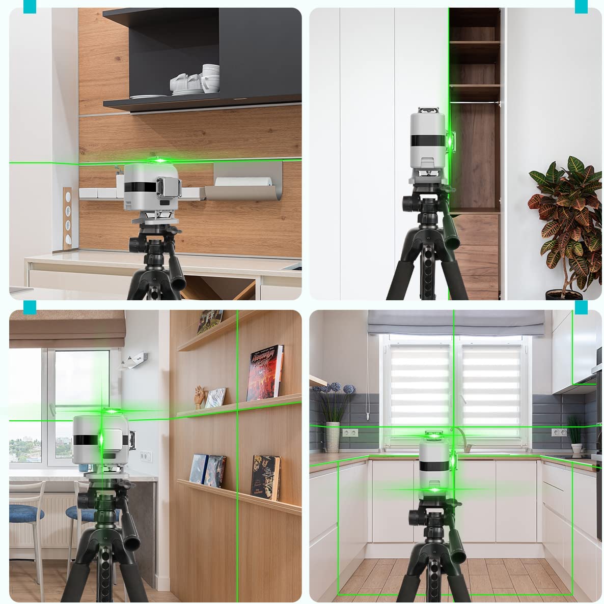 DS04CG Self-Leveling 16 Cross  - đánh giá và giá Laser Level 16 Lines 4D Green
