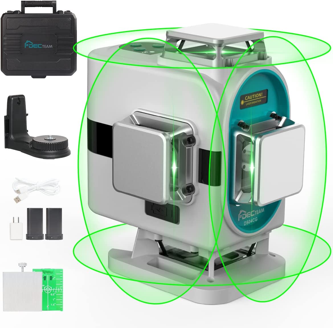 DS04CG Self-Leveling 16 Cross  - đánh giá và giá Laser Level 16 Lines 4D Green