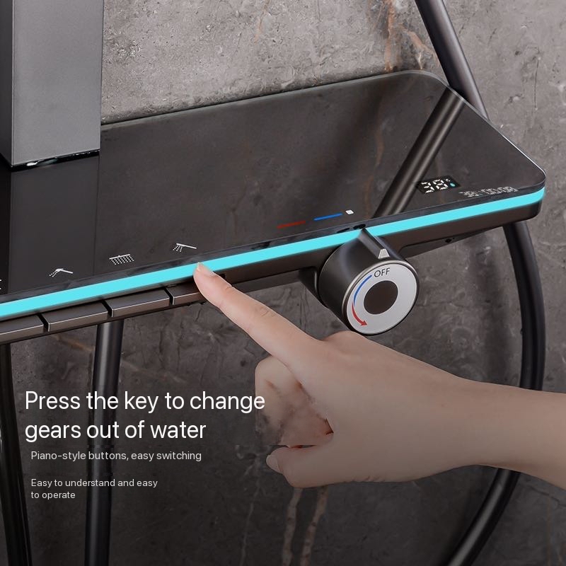 Gray Piano Button Ambient Ligh - đánh giá và giá Plumbing