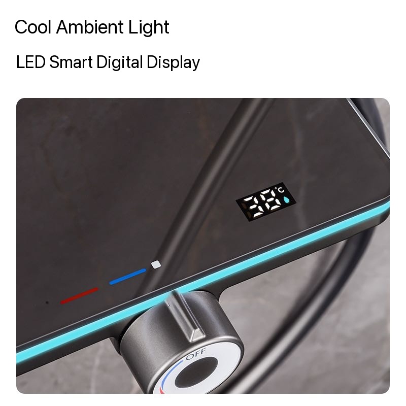 Gray Piano Button Ambient Ligh - đánh giá và giá Plumbing