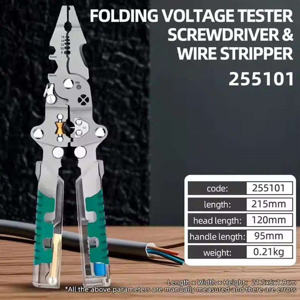Foldalbe Wire Stripping Pliers - đánh giá và giá Automatic Wire Stripper Cutter