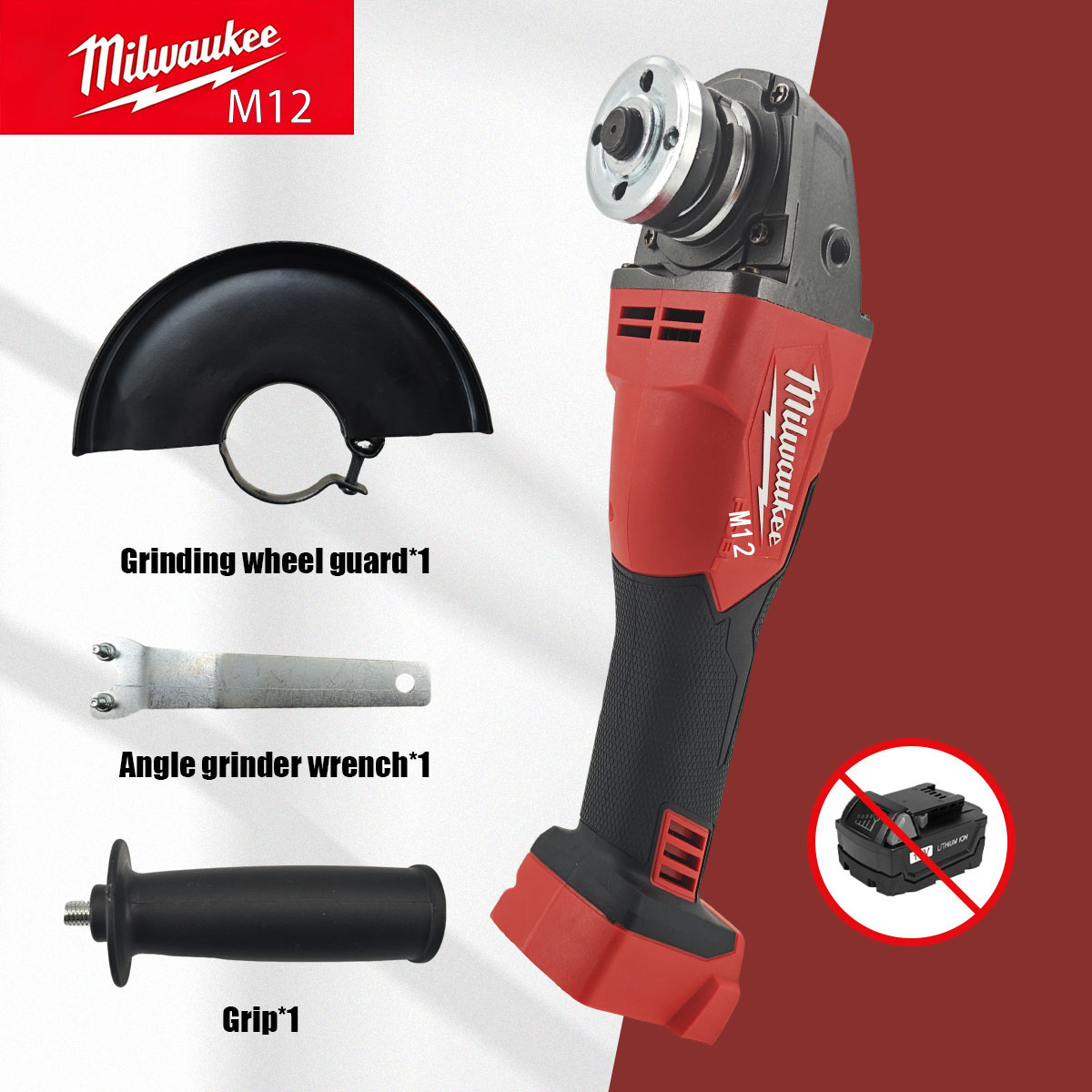 MilwaukeeM12 M18 Brushless Ang - đánh giá và giá Brushless Angle Grinder Battery Powered