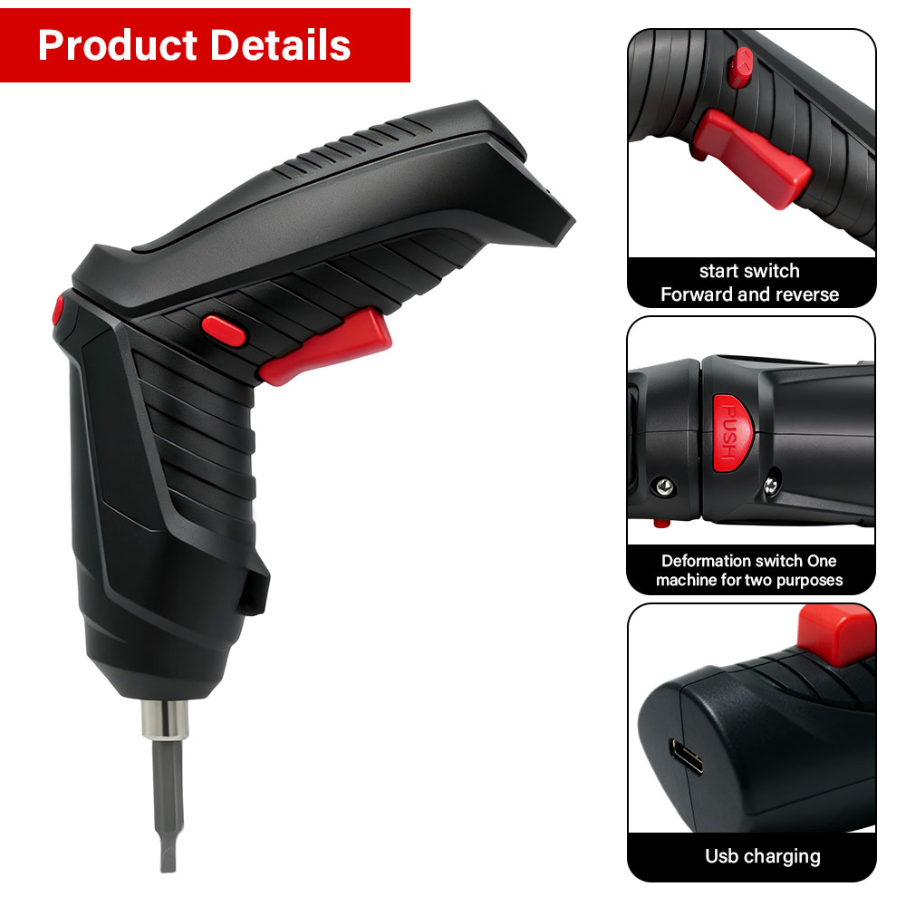 Multifunctional 3.6V Rechargea - đánh giá và giá Electric Screwdriver Rechargeable Usb