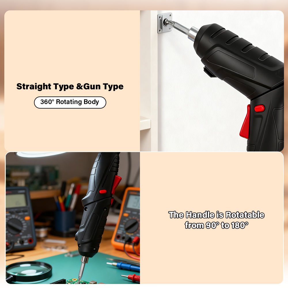 Multifunctional 3.6V Rechargea - đánh giá và giá Electric Screwdriver Rechargeable Usb