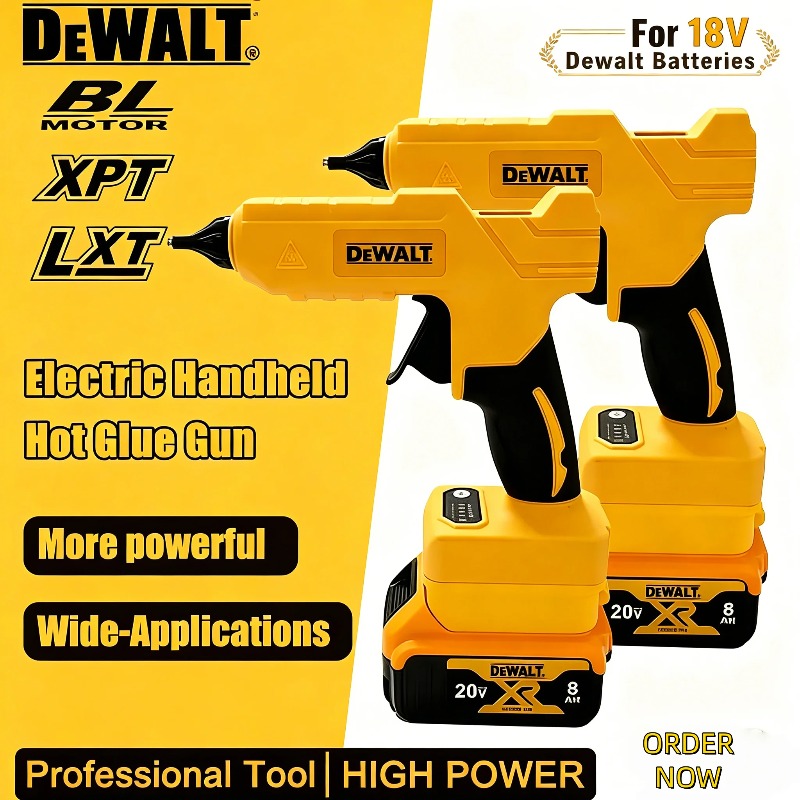 Dewalt Cordless Electric Handh - đánh giá và giá Hot Melt Glue Gun Cordless