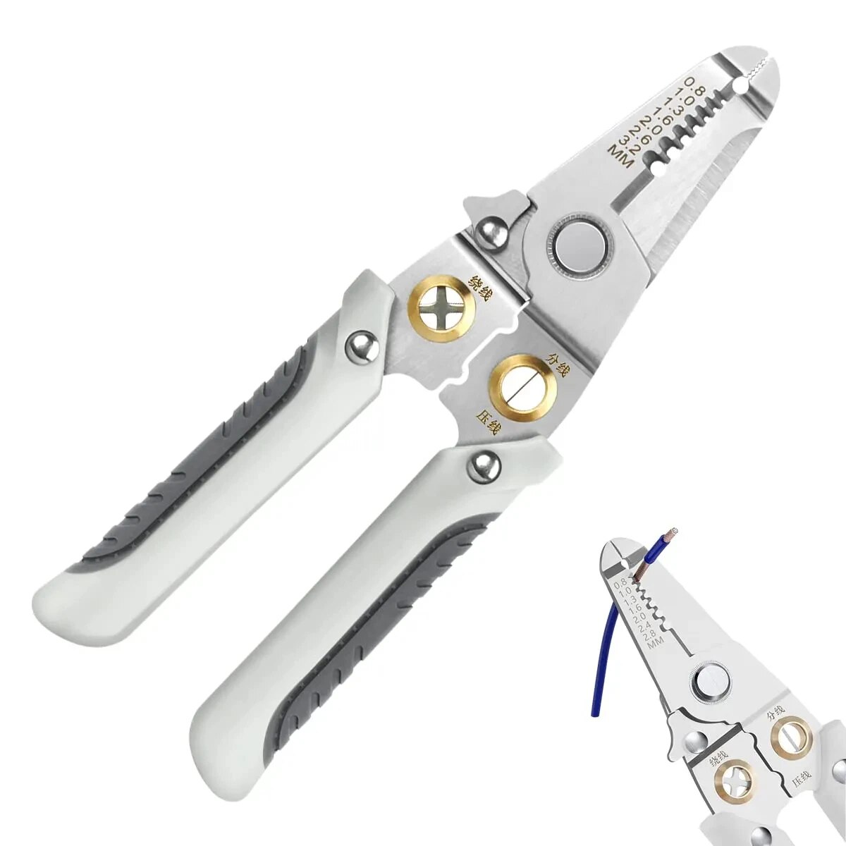6 In 1 Wire Stripper Special W - đánh giá và giá Automatic Wire Stripper Cutter