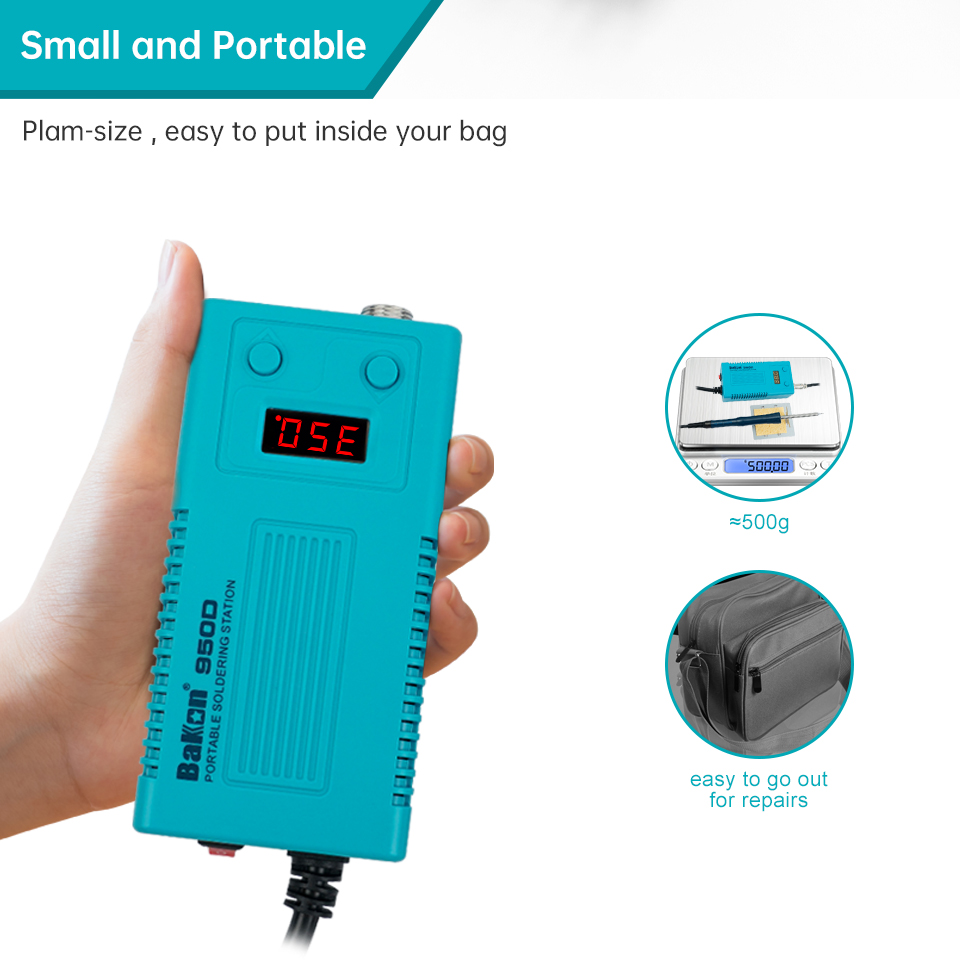 Bakon BK950D Soldering Station - đánh giá và giá Digital Soldering Station T12