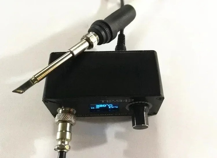 MINI T12 STC OLED Digital Sold - đánh giá và giá Digital Soldering Station T12