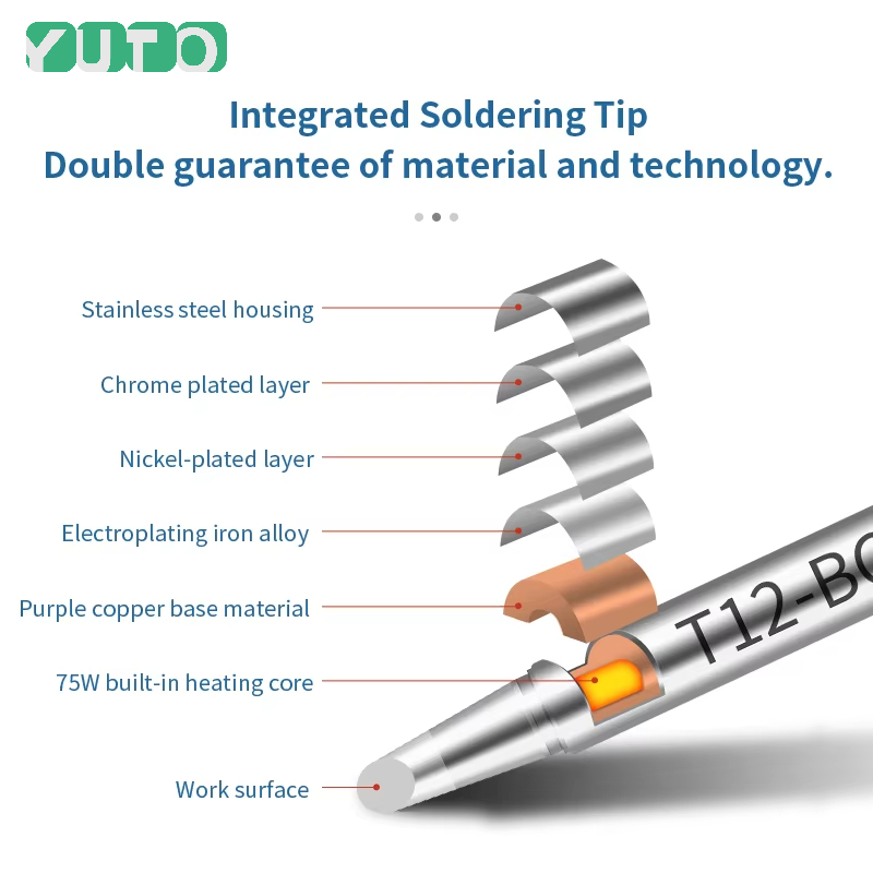 10pcs T12 Set Soldering Iron T - đánh giá và giá Digital Soldering Station T12