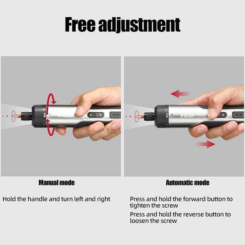Cordless Electric Screwdriver  - đánh giá và giá Electric Screwdriver Rechargeable Usb