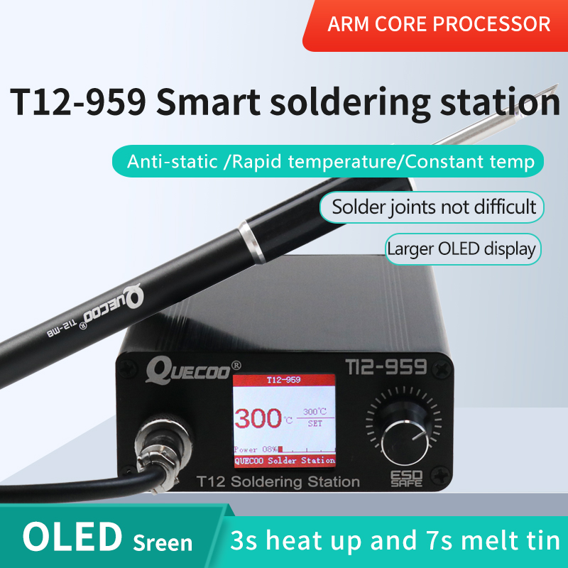 T12-959 V5.1 Bộ Hàn Que Hàn Sắ - đánh giá và giá Digital Soldering Station T12