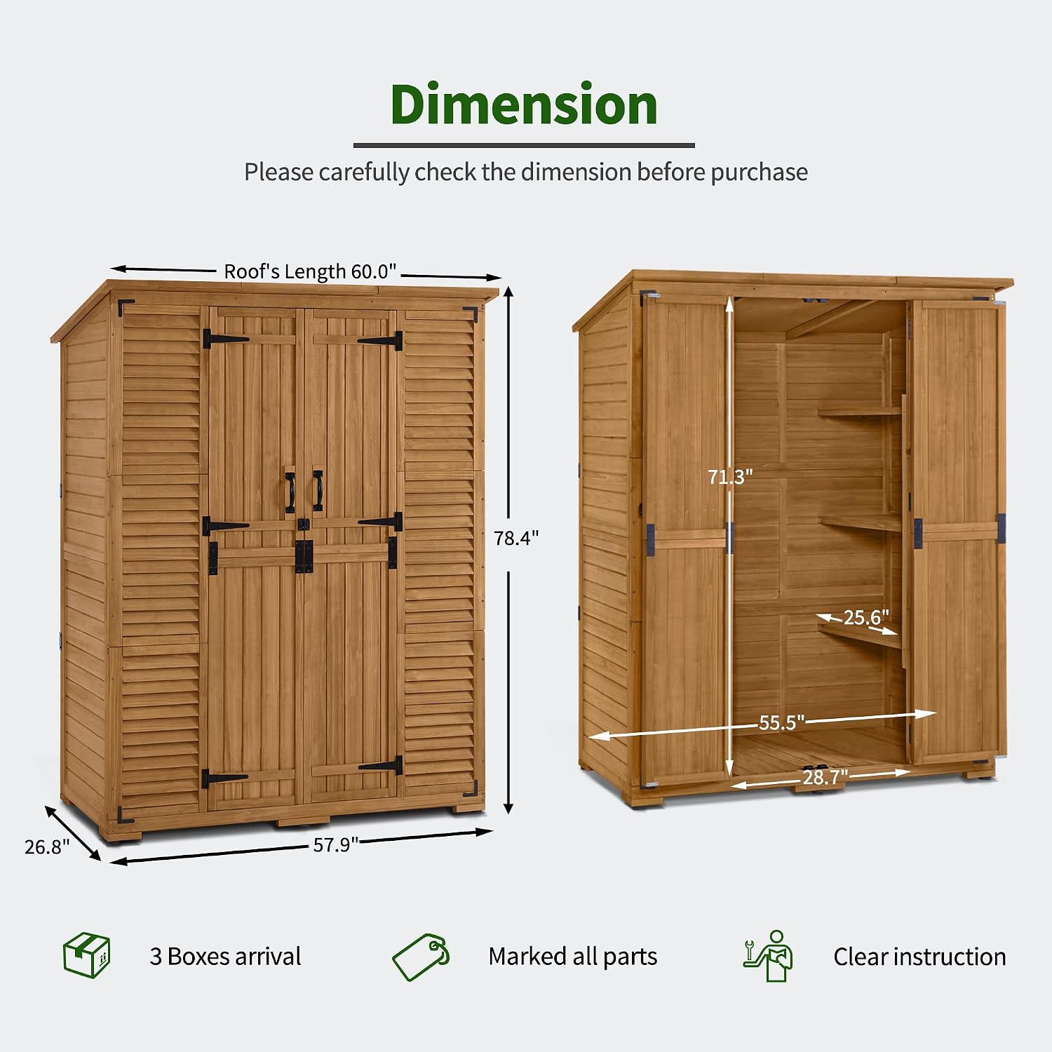 Outdoor Storage Cabinet with S - đánh giá và giá Garden Tools