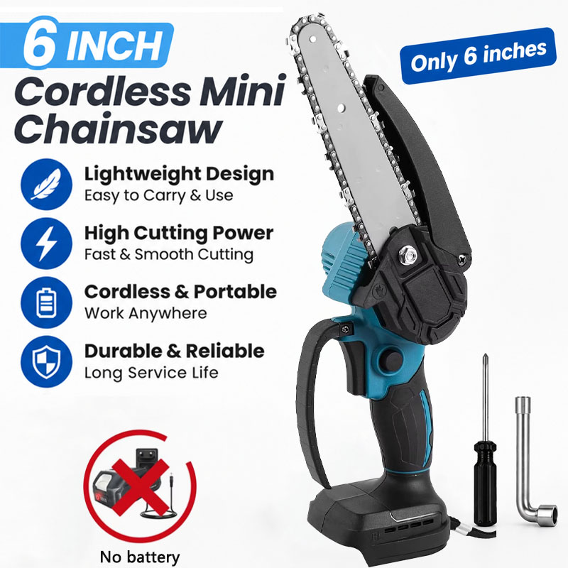 1700RPM Portable 6 Inch Mini C - đánh giá và giá Mini Electric Chainsaw 6 Inch