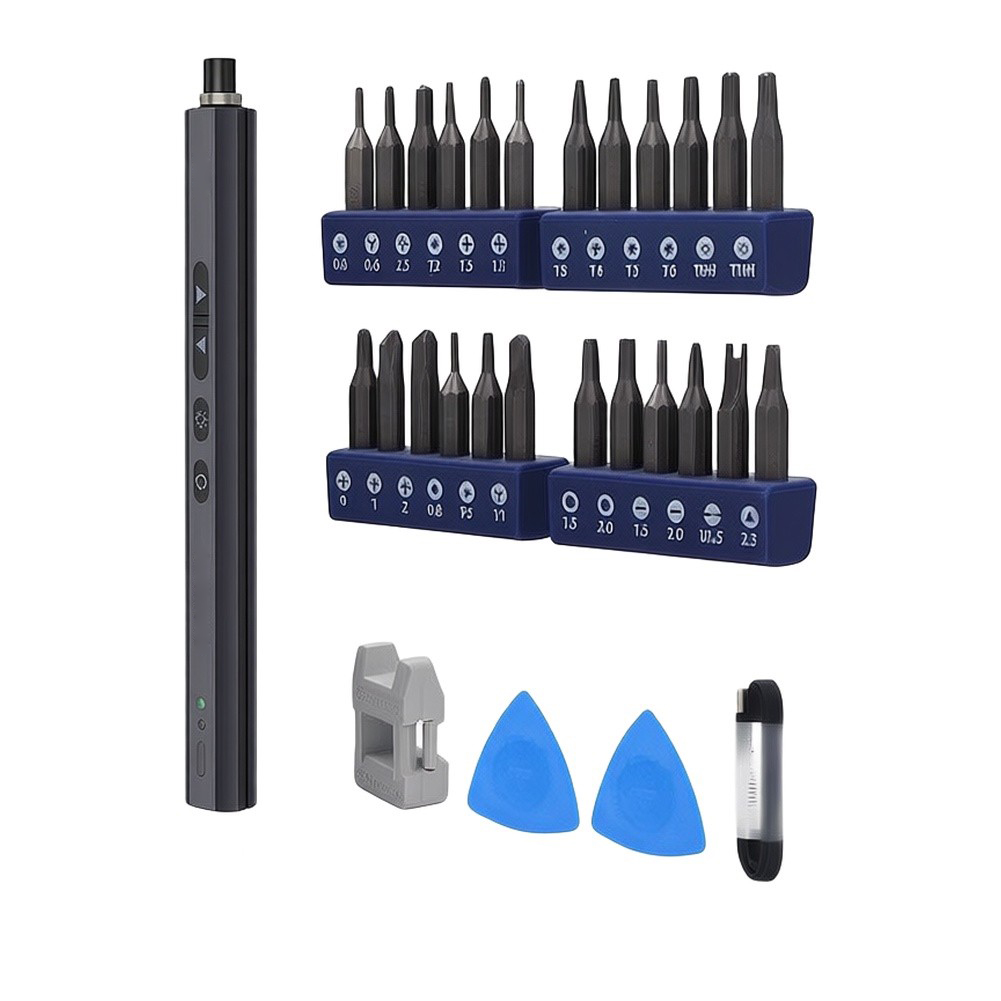 Electric Screwdriver Kit 24 Bi - đánh giá và giá Electric Screwdriver Rechargeable Usb