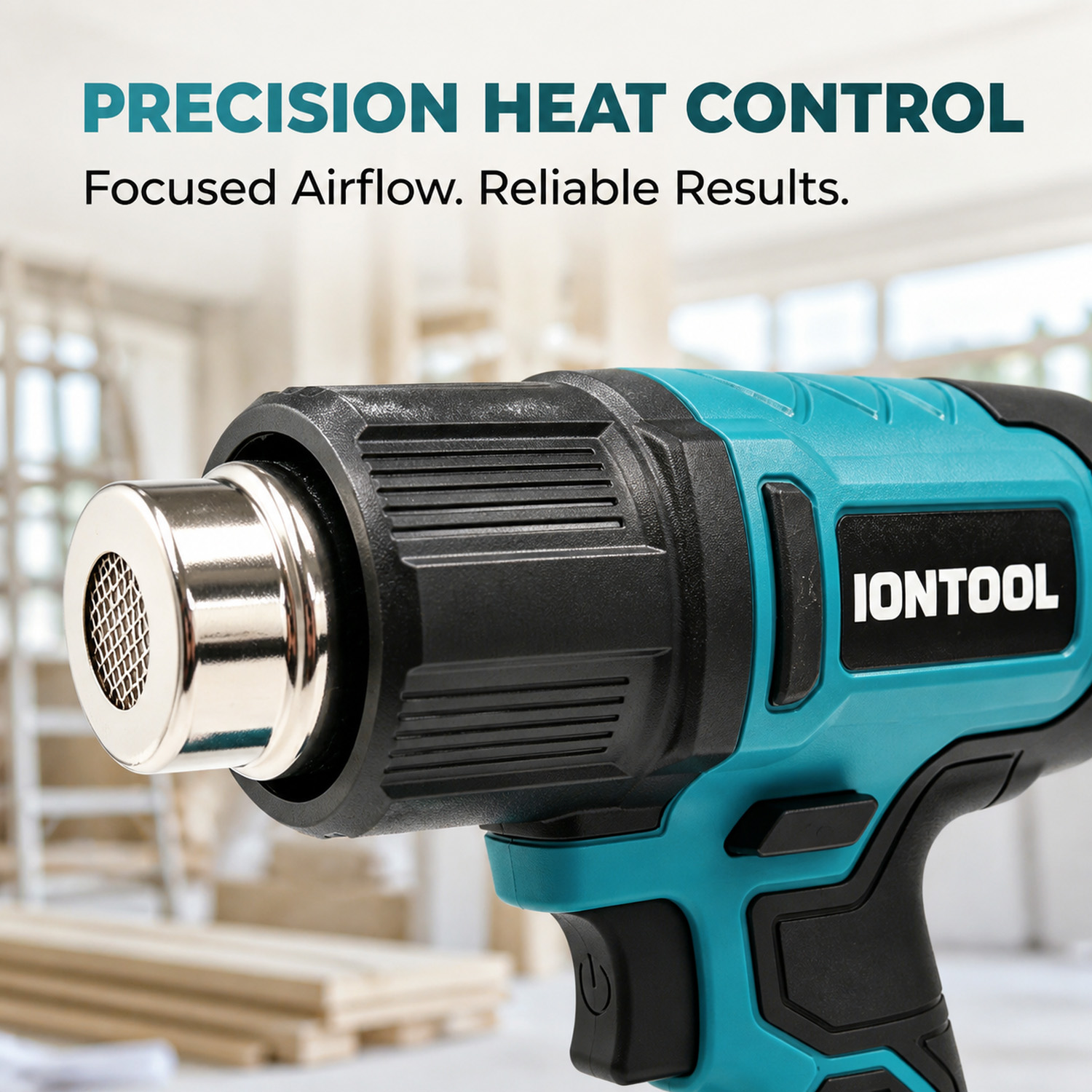 IONTOOL 250/500LPM 550℃ Cordle - đánh giá và giá Cordless Heat Gun For Shrink Tubing