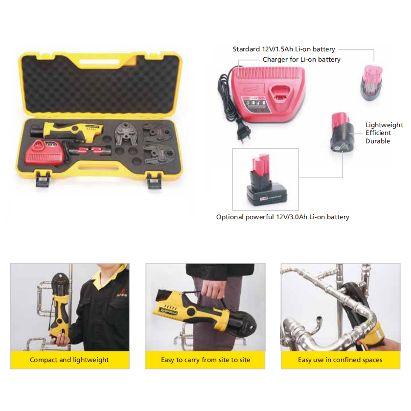 Pressing Tool Portable  Hydrau - đánh giá và giá Plumbing