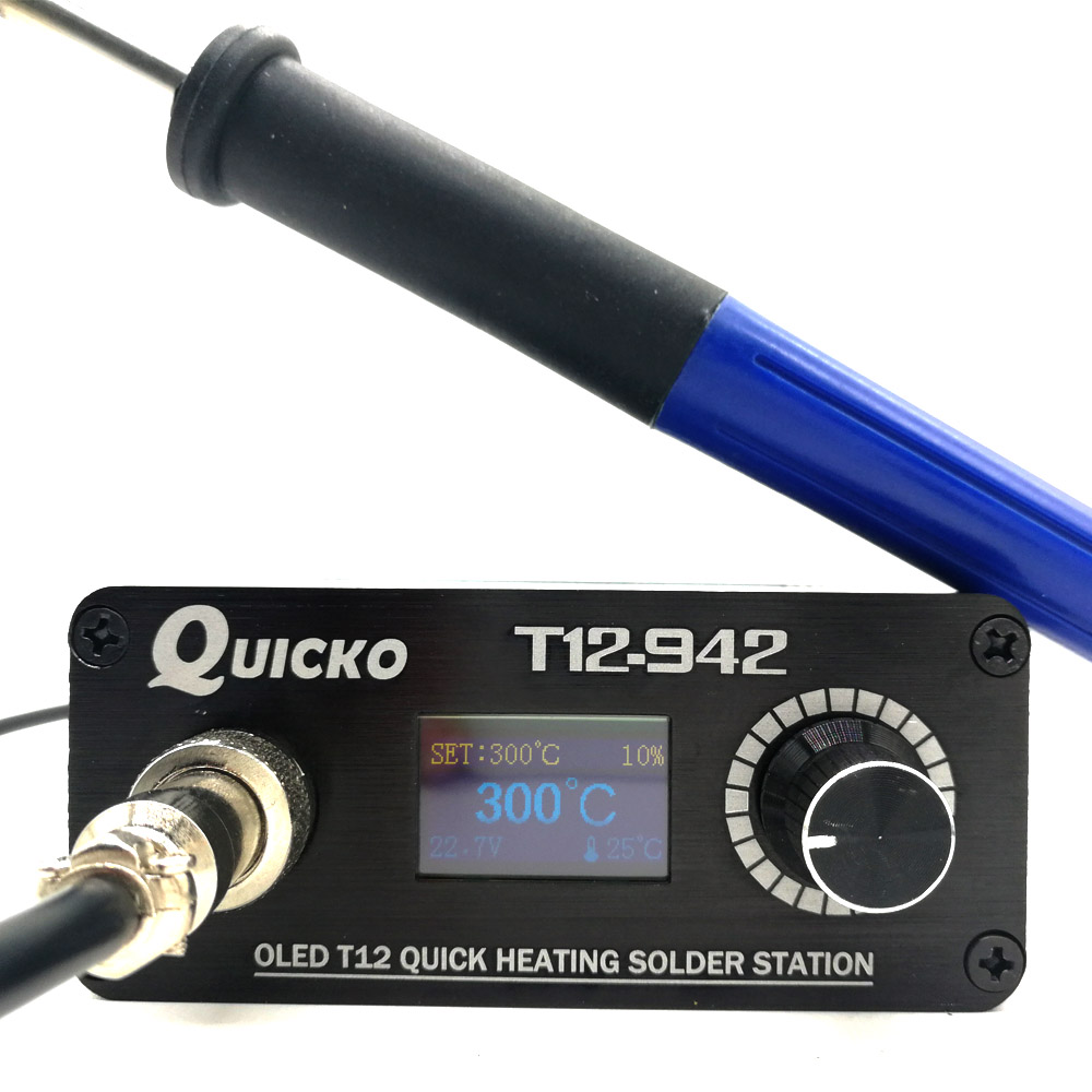 QUICKO MINI T12 STC OLED Kỹ Th - đánh giá và giá Digital Soldering Station T12