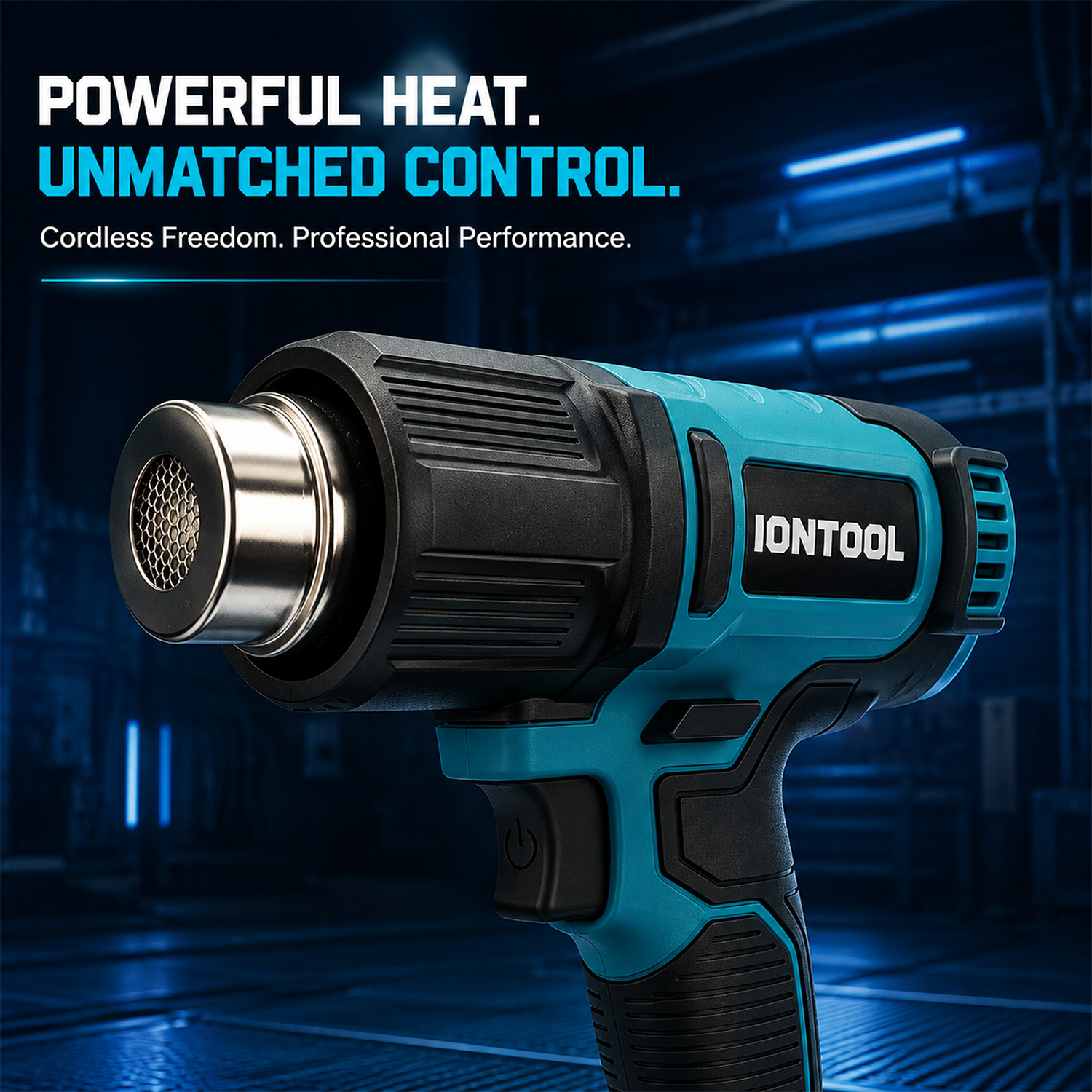 IONTOOL 550℃ 250/500LPM Cordle - đánh giá và giá Cordless Heat Gun For Shrink Tubing