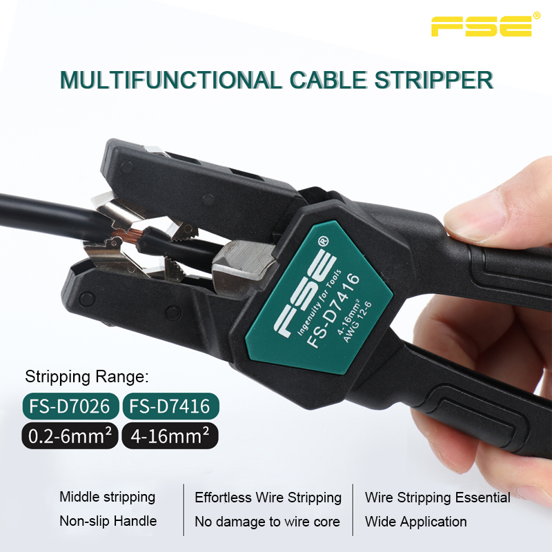 FSE-D7026 Cable Stripper - Pro - đánh giá và giá Automatic Wire Stripper Cutter