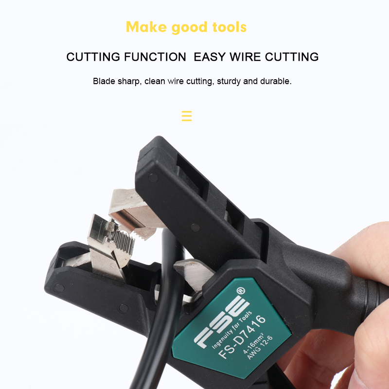 FSE-D7026 Cable Stripper - Pro - đánh giá và giá Automatic Wire Stripper Cutter