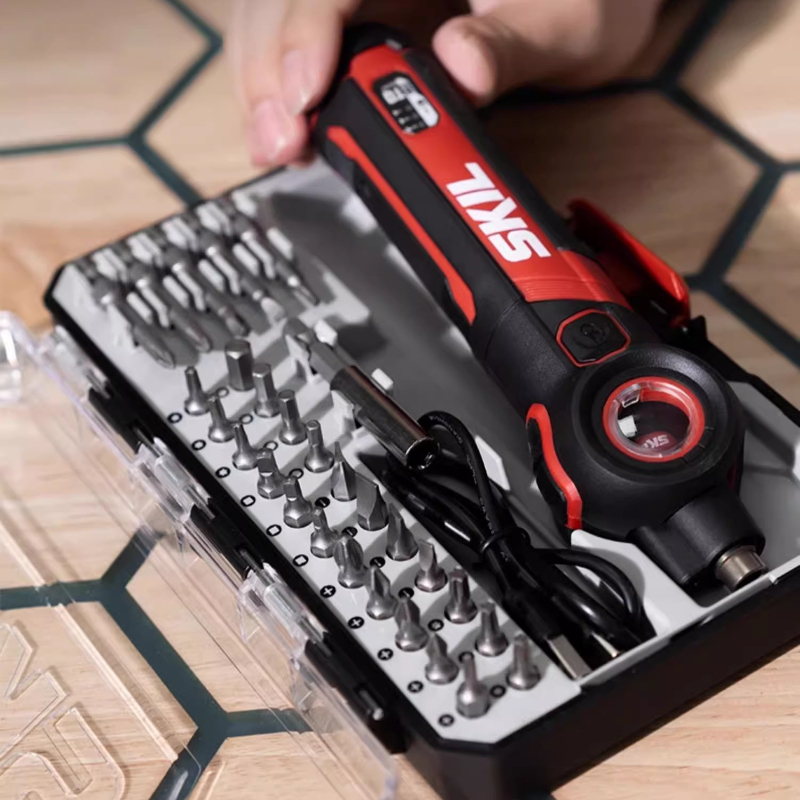 SKIL 5619 4V Mini Electrical S - đánh giá và giá Electric Screwdriver Rechargeable Usb