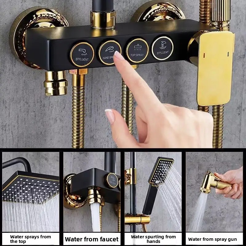 Black Gold Stainless Steel Sho - đánh giá và giá Plumbing