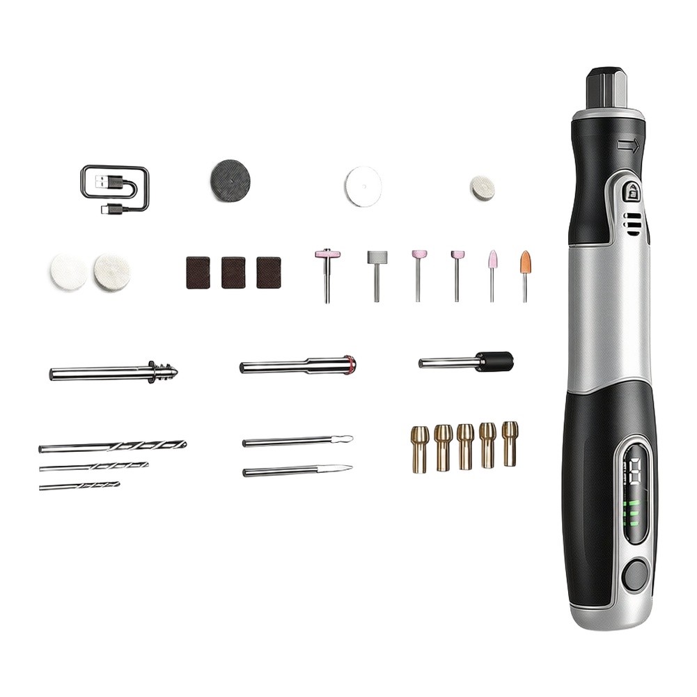 Cordless Electric Rotary Tool  - đánh giá và giá Cordless Rotary Tool Kit Accessories