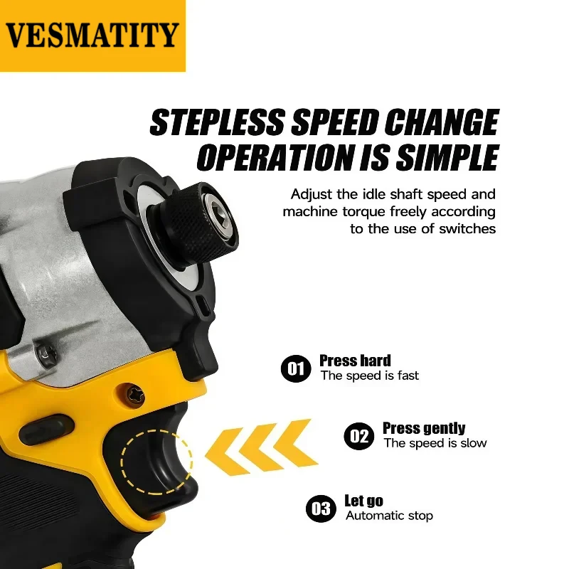 DCF860 Cordless Compact Drill  - đánh giá và giá Brushless Cordless Electric Drill 18V