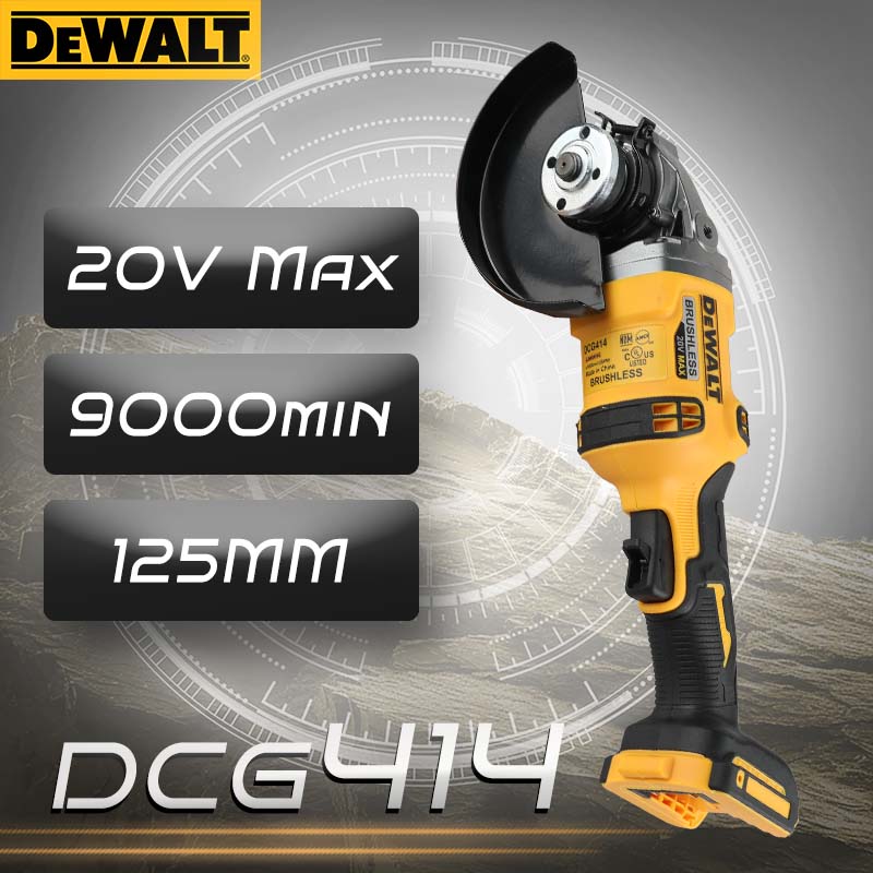 DEWALT DCG414 20V MAX Brushles - đánh giá và giá Brushless Angle Grinder Battery Powered