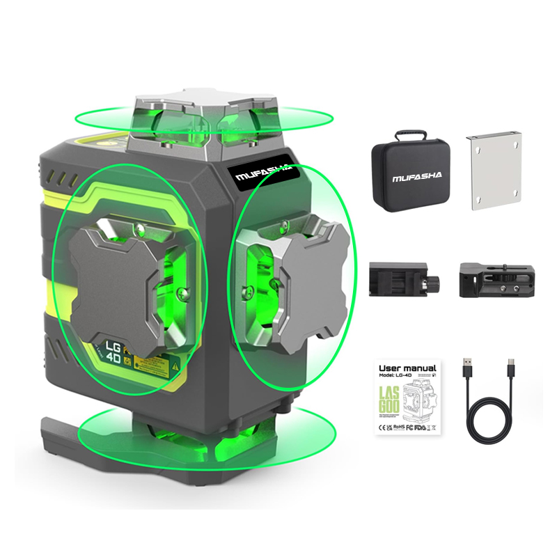16 Line Laser Level 360 Self L - đánh giá và giá Laser Level 16 Lines 4D Green