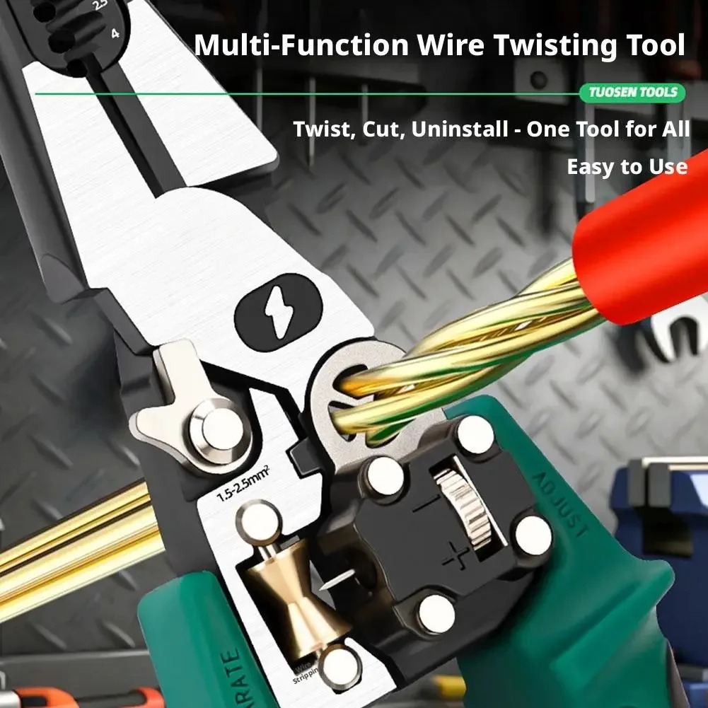 Electrician Pliers with Digita - đánh giá và giá Automatic Wire Stripper Cutter