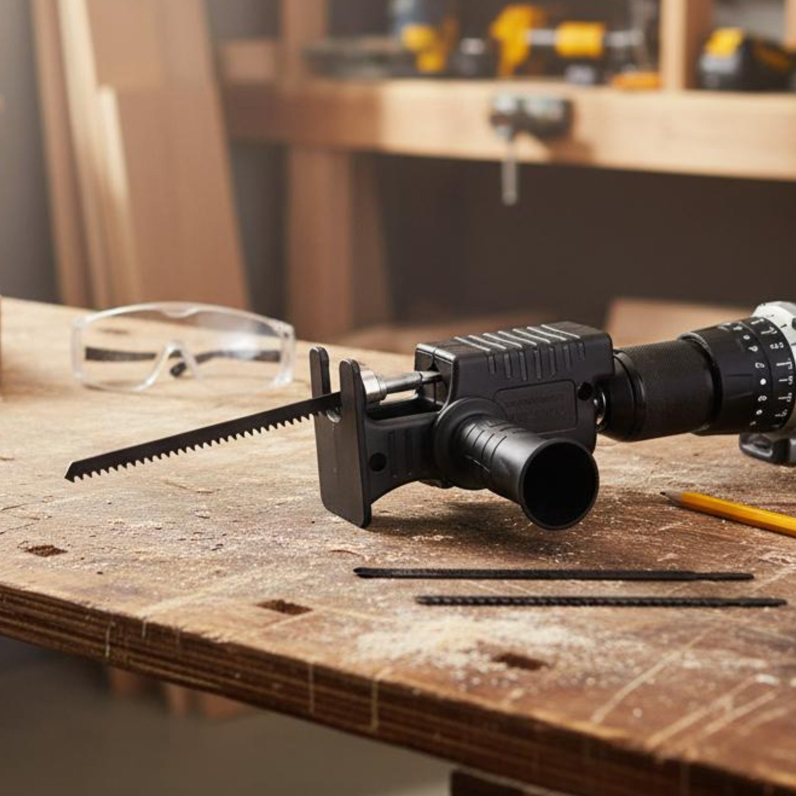 Drill to Reciprocating Saw Ada - đánh giá và giá Reciprocating Saw Attachment Drill