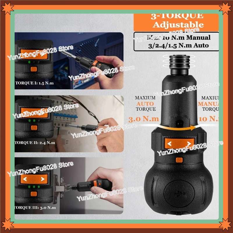 4V Electric Screwdriver, 400 R - đánh giá và giá Electric Screwdriver Rechargeable Usb