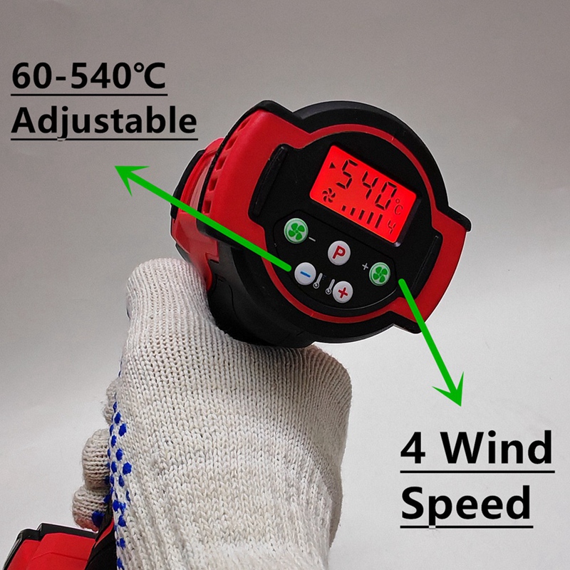 For 18V Battery Hot Air 60-540 - đánh giá và giá Power Tools
