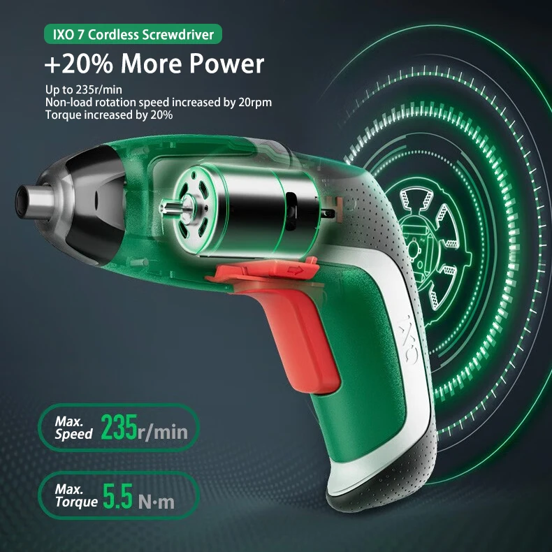 Bosch IXO7 Multi-Function Powe - đánh giá và giá Electric Screwdriver Rechargeable Usb
