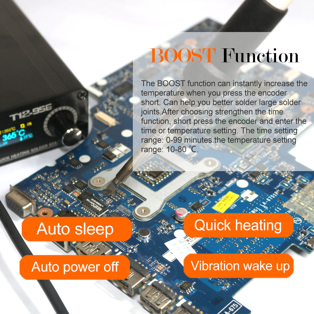 QUECOO T12-956 Soldering Digit - đánh giá và giá Digital Soldering Station T12