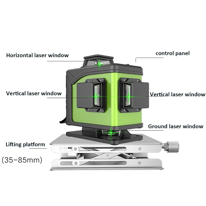 Green Laser Diode 16 Lines 4D  - đánh giá và giá Laser Level 16 Lines 4D Green