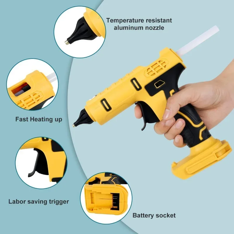 Cordless Electric Handheld Hot - đánh giá và giá Hot Melt Glue Gun Cordless