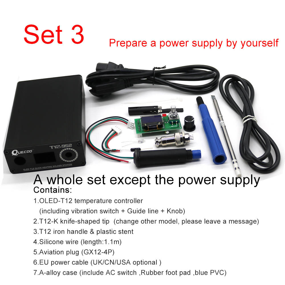 T12 STC-OLED soldering Station - đánh giá và giá Digital Soldering Station T12